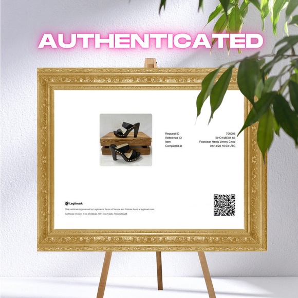 Luxury Jimmy Choo Ulrika Black Leather Snakeskin Wood Heels Size 38 - Picture 7 of 7